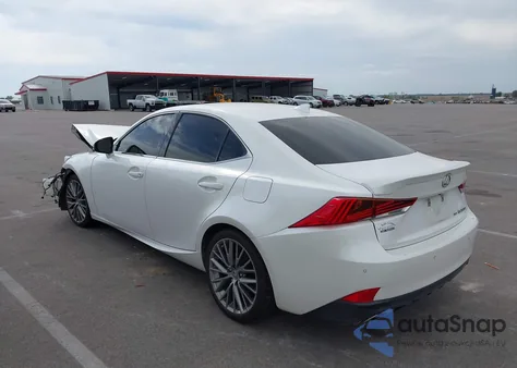 2018 Lexus Is 300 from USA, damaged, VIN JTHC81D20J5030125